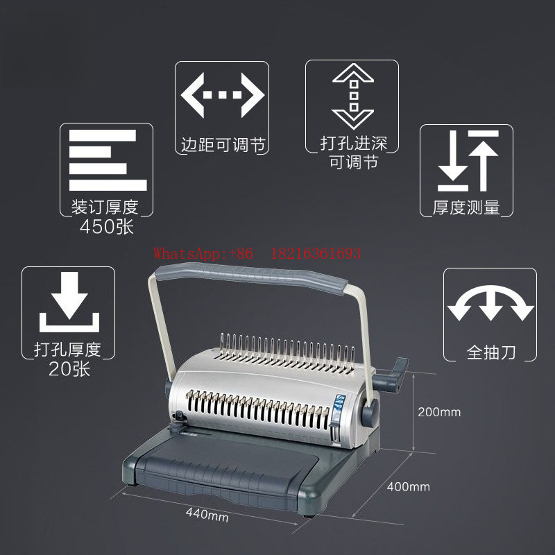 Maszyna do bindowania dokument – Binding Machine Comb recenzja i cena